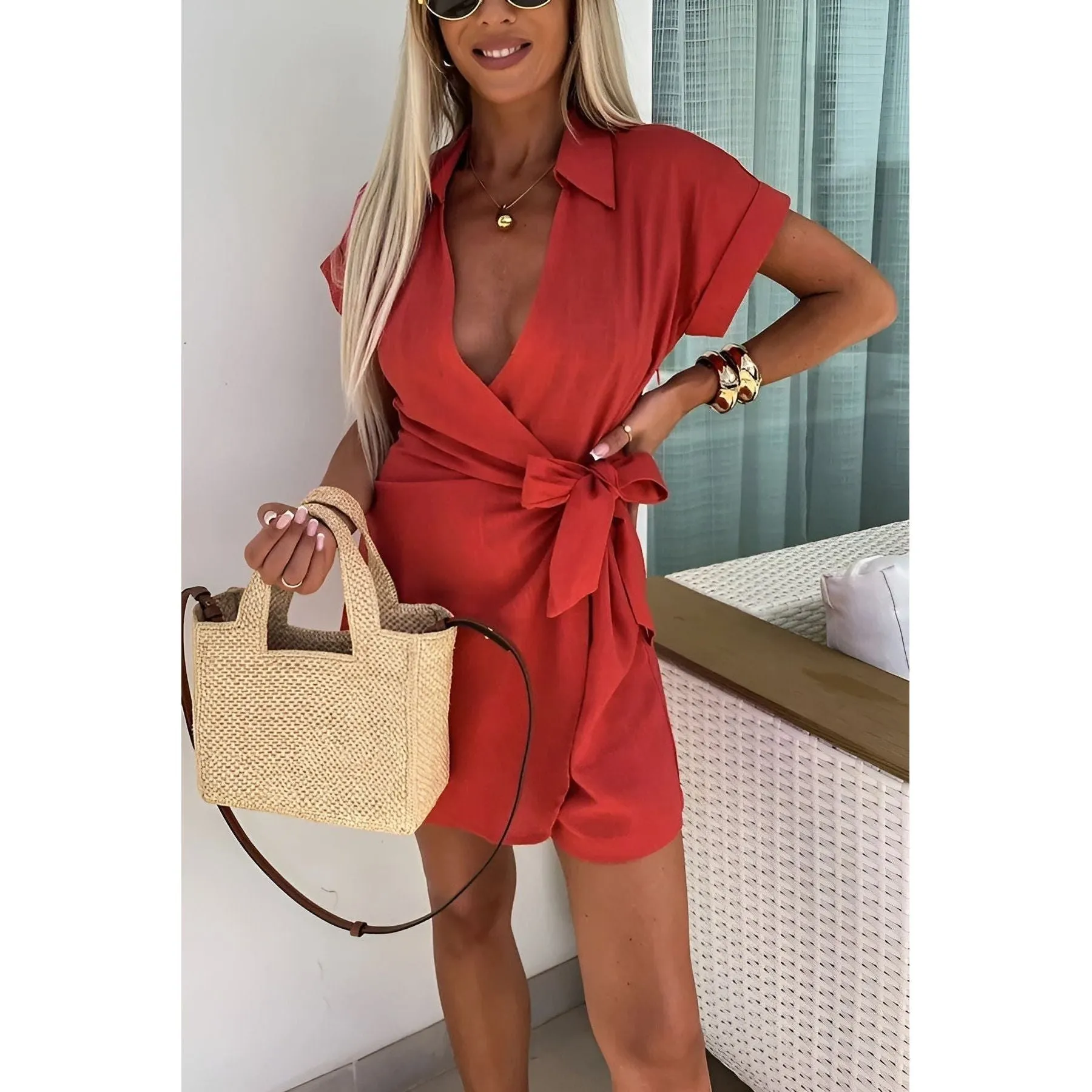 Astrid Dress - Lässiger Chic Sommer-Jumpsuit