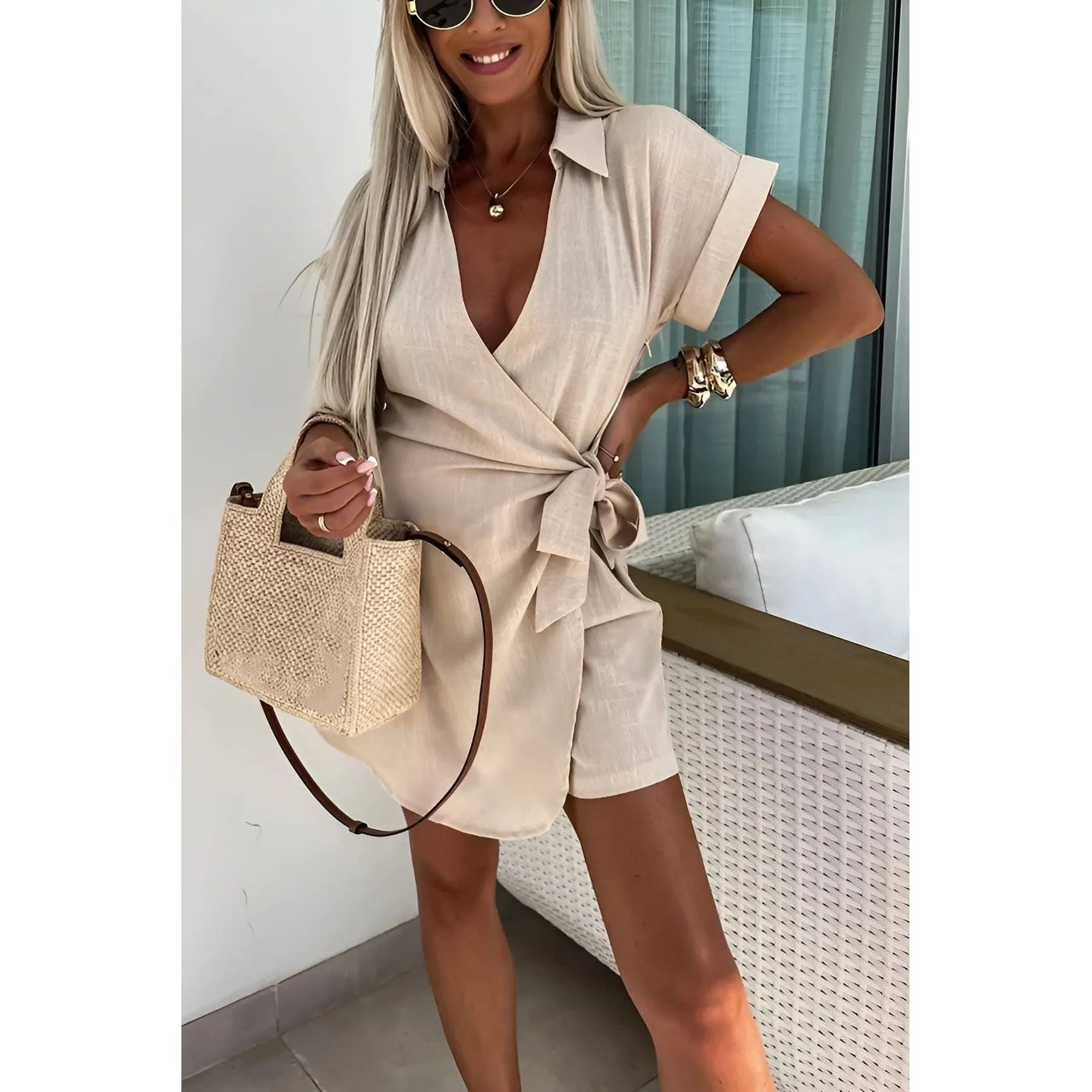 Astrid Dress - Lässiger Chic Sommer-Jumpsuit