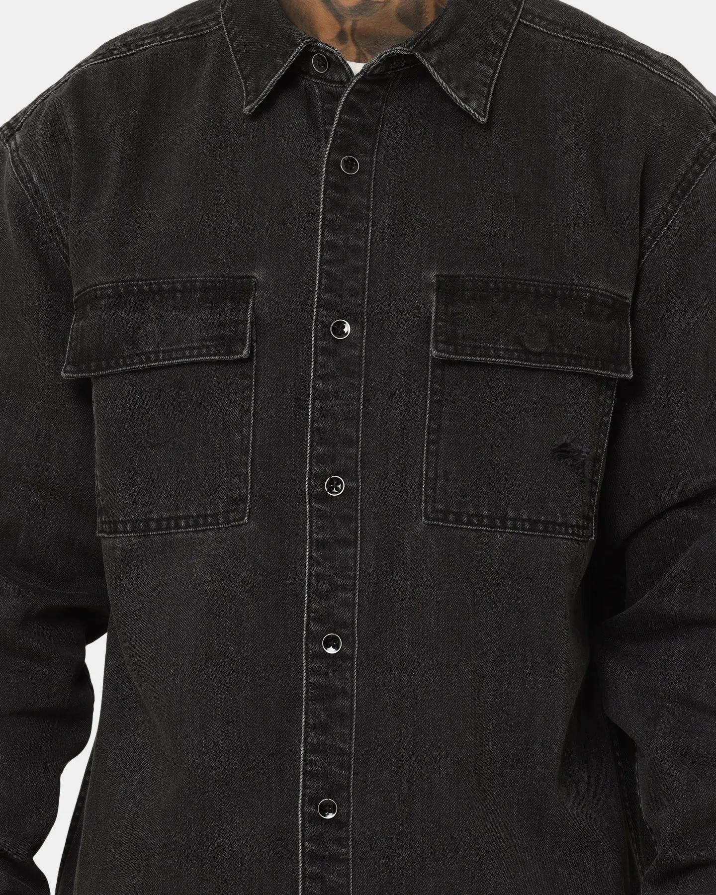 Dead Studios Nevada Denim Shirt Vintage Black