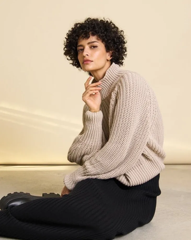 JUMPER OLA IVORY GOTS