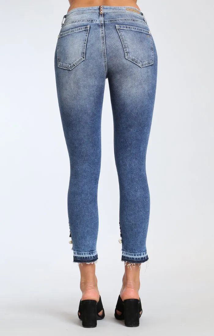 TESS SUPER SKINNY IN DARK DESERT DECO