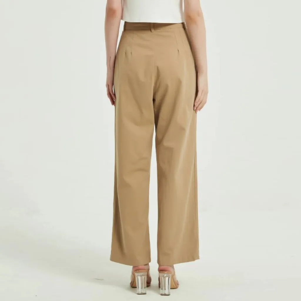 Vintage High Waist Wide Leg Pants for Stylish Women