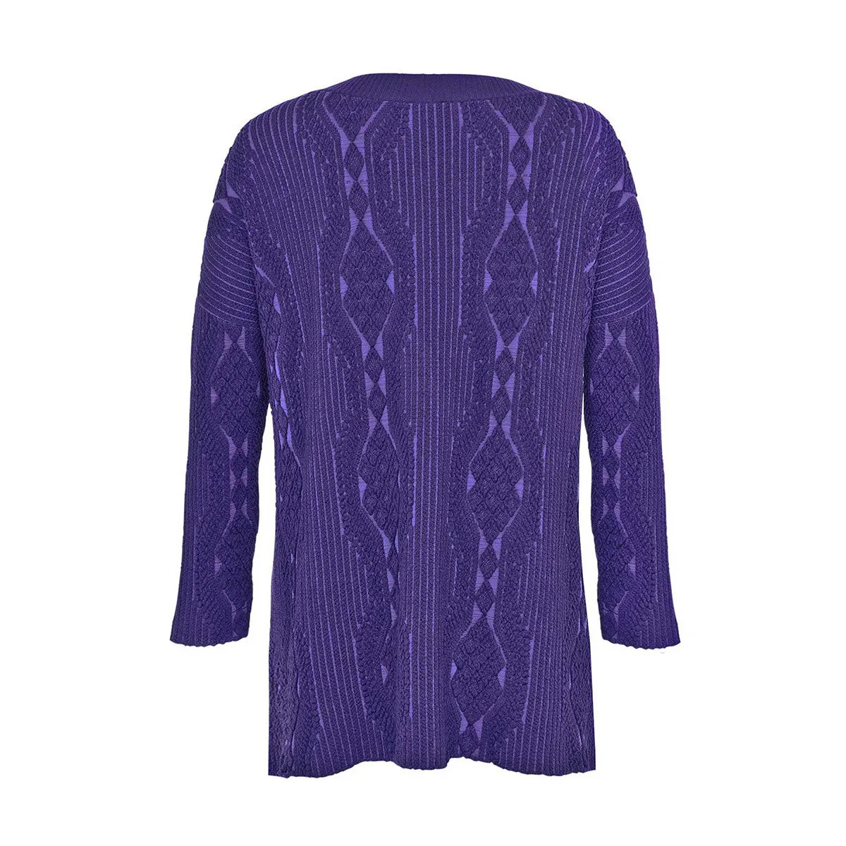 Yoek Pullover Wide Neck Cable